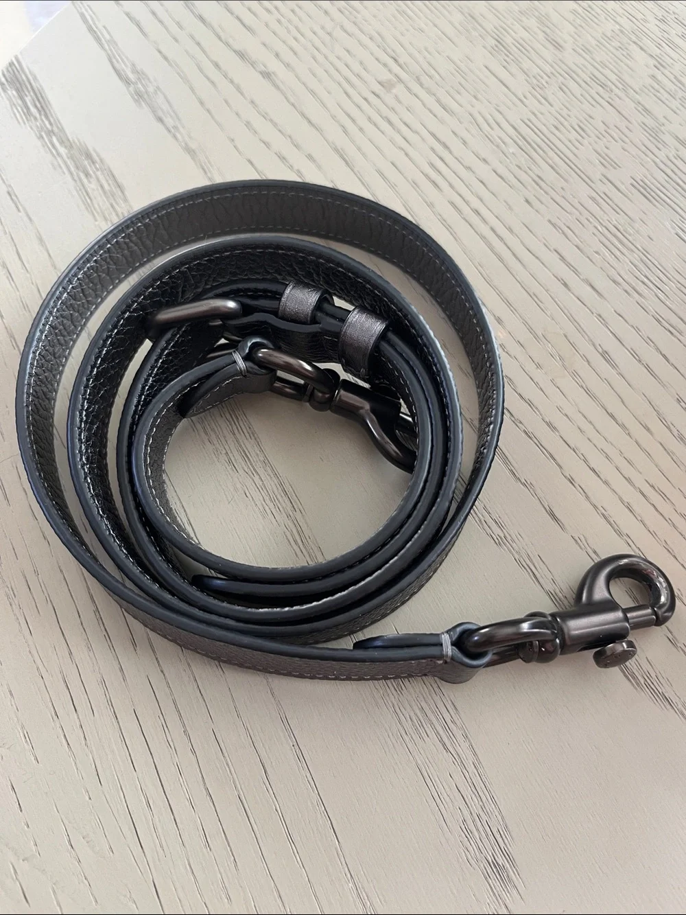 Coach Cassie Crossbody / Metallic Graphite & Novelty Strap - Picture 12 of 17